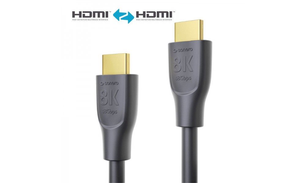 Sonero XPHC110-050 kabel Premium HDMI 2.1 eARC 8K 48Gbps 5,0m