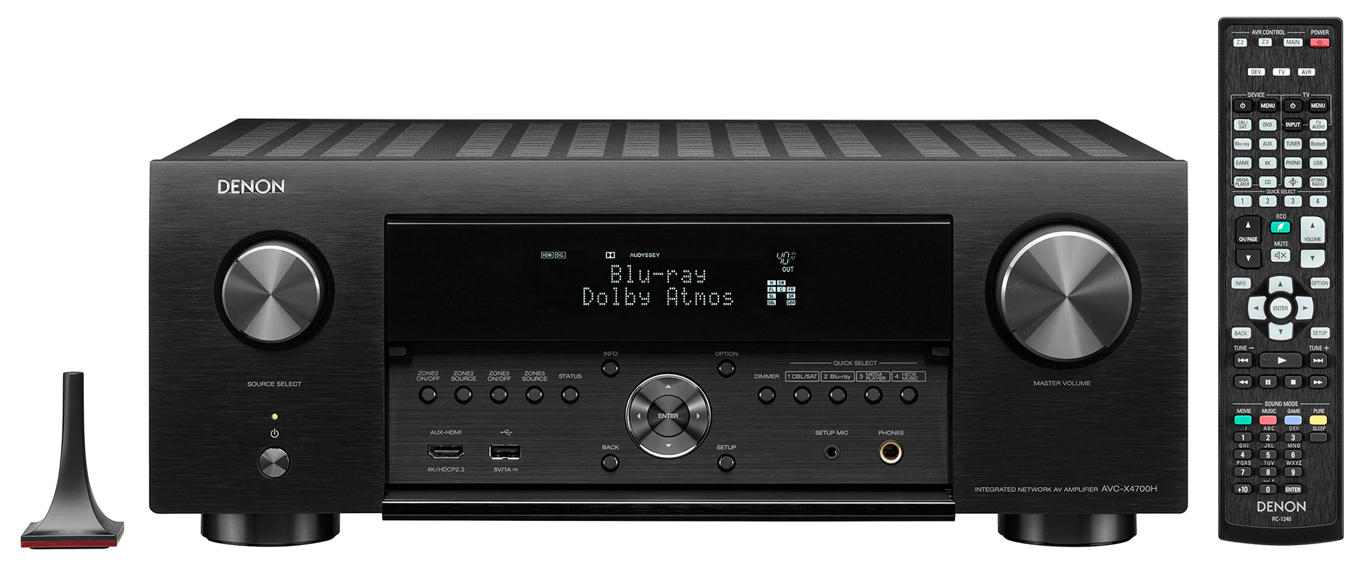 AVC-X4700H czarny i srebrny