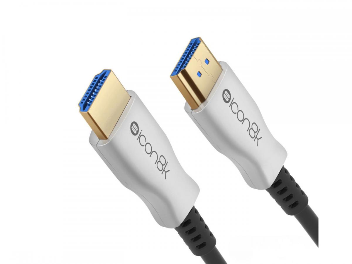 icon8k HDMI 2.1 2 mb aktywny kabel światłowodowy 8K 48Gbps