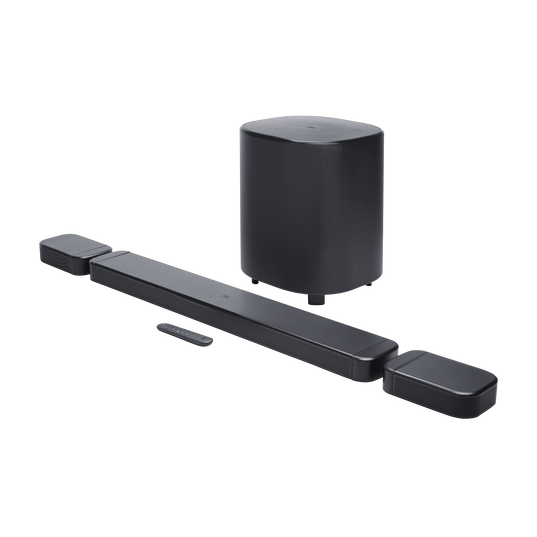 JBL Bar 800 MK2, 7.1-kanałowy soundbar Bluetooth do telewizora z odłączanymi głośnikami, 10-calowym subwooferem, Dolby Atmos, nowość